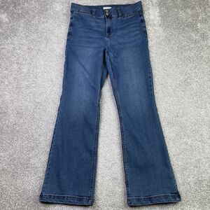 Nicole Miller SoHo Jeans Women’s 10 Blue Bootcut High Rise Medium Wash Stretch